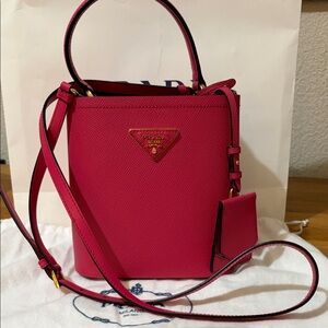 Prada Vibrant Pink Crossbody Bag